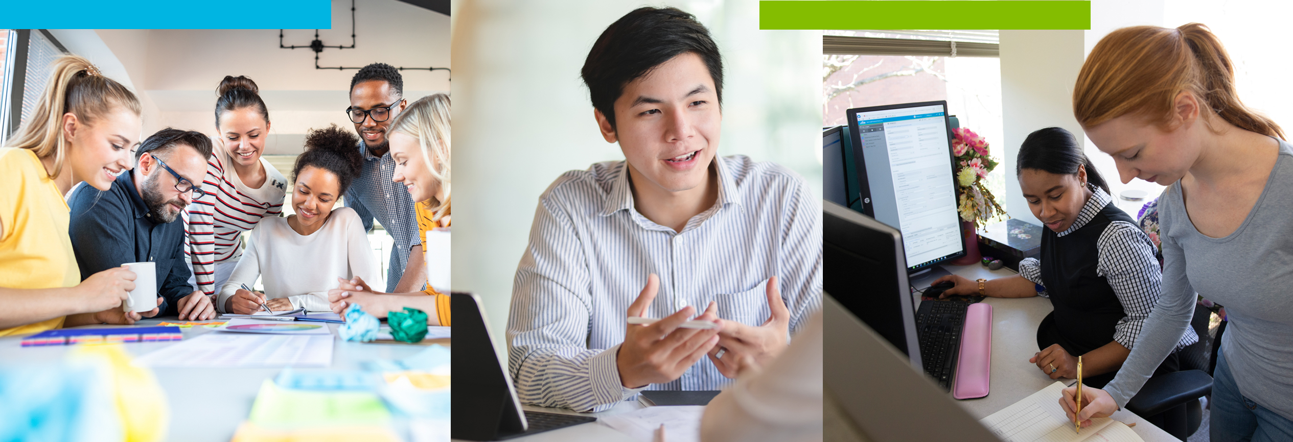 Intern Homepage Banner of Images