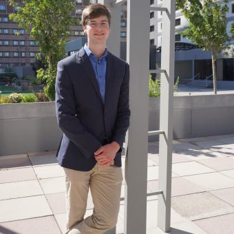 Intern Ben Jalbert